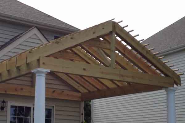 Gabled Roof Pergola