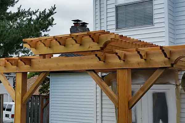 Multi Tiered Pergola