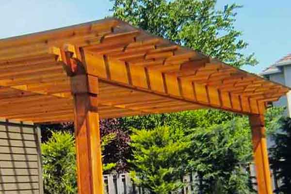 Panel Covered Pergola